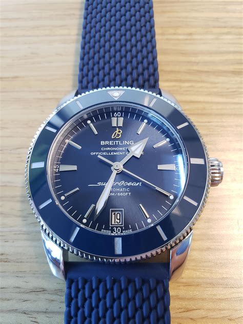 breitling superocean heritage blau